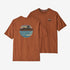 Skyline Stencil Responsilbili T-Shirt- Brown